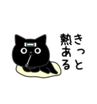 ぼく黒猫ふんわりのやつ（個別スタンプ：17）