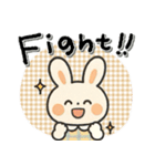 毎日使える♡色々な感情♡うさぎ（個別スタンプ：1）