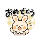 毎日使える♡色々な感情♡うさぎ（個別スタンプ：40）