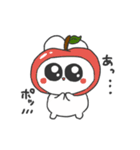 情緒不安定ぴえうさちゃん 秋（個別スタンプ：27）