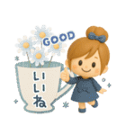 キュート♡おだんごガール・秋【3D】（個別スタンプ：17）