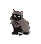 ハロウィーンの仮装した猫ちゃんスタンプ（個別スタンプ：8）