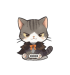 ハロウィンな猫ちゃんスタンプ（個別スタンプ：5）