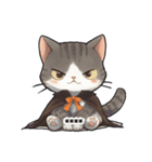 ハロウィンな猫ちゃんスタンプ（個別スタンプ：7）