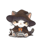 ハロウィンな猫ちゃんスタンプ（個別スタンプ：8）