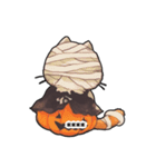 ハロウィンな猫ちゃんスタンプ（個別スタンプ：16）