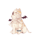 ハロウィーンのコスプレをしたわんちゃん（個別スタンプ：6）