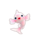 ぐるぐるお魚ちゃん – かわいいスタンプ（個別スタンプ：7）