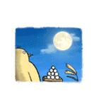小生意気な鳥3秋（個別スタンプ：21）