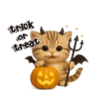 ねこちぃず♡ふんわり3D♡秋（個別スタンプ：34）