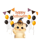 ねこちぃず♡ふんわり3D♡秋（個別スタンプ：35）