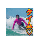 ※サーフィンが大好きな♡ゲイの黒人男性（個別スタンプ：31）