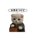 ネコしてます:大正浪漫1（個別スタンプ：17）