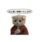 ネコしてます:大正浪漫2（個別スタンプ：27）