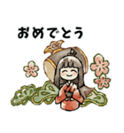 寄り添う座敷わらしスタンプ（個別スタンプ：11）