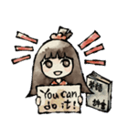 寄り添う座敷わらしスタンプ（個別スタンプ：13）