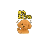 トイプードルの日常32（個別スタンプ：7）