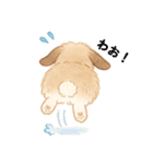 フワフワうさちゃんのおしり（個別スタンプ：11）