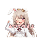 コウモリとバニースタンプセット（個別スタンプ：18）