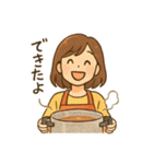 料理女子の毎日使える日常会話スタンプ（個別スタンプ：20）
