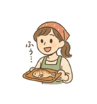 料理女子の毎日使える日常会話スタンプ（個別スタンプ：36）