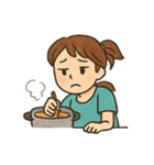料理女子の毎日使える日常会話スタンプ（個別スタンプ：39）