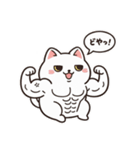 白にゃんこ喜怒哀楽（個別スタンプ：29）