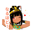 キュートなエジプト猫スタンプ（個別スタンプ：21）