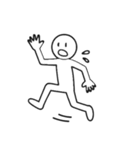 棒人間 挨拶（個別スタンプ：24）