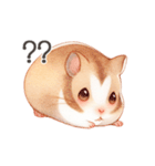 優しいほっこり手書きのハムスタースタンプ（個別スタンプ：13）