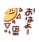 手描きのゆる～い毎日使えるスタンプ！（個別スタンプ：3）
