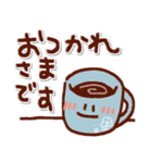 手描きのゆる～い毎日使えるスタンプ！（個別スタンプ：6）