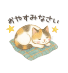 猫がいっぱい♡ふんわり可愛い秋＆冬（個別スタンプ：3）