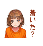 ボブカットの女の子★待ち合わせ連絡（個別スタンプ：29）