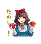 白雪姫★毒リンゴ品評会（個別スタンプ：22）