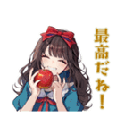 白雪姫★毒リンゴ品評会（個別スタンプ：26）