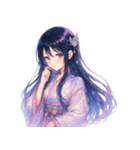 秋のかぐや姫スタンプ・可愛さ満点！（個別スタンプ：5）
