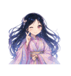 秋のかぐや姫スタンプ・可愛さ満点！（個別スタンプ：7）