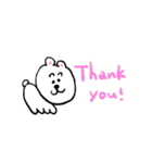 ⸜  動く ⸝ ゆるい生き物 26（個別スタンプ：1）