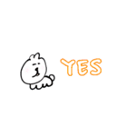 ⸜  動く ⸝ ゆるい生き物 26（個別スタンプ：11）