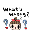 nenerin日常会話スタンプ332英語気遣い（個別スタンプ：34）