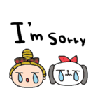 nenerin日常会話スタンプ332英語気遣い（個別スタンプ：35）