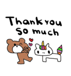 nenerin日常会話スタンプ332英語気遣い（個別スタンプ：38）