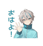 天使界隈くんの秋★ポップ男子（個別スタンプ：2）