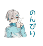 天使界隈くんの秋★ポップ男子（個別スタンプ：7）