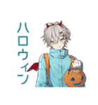天使界隈くんの秋★ポップ男子（個別スタンプ：24）