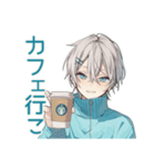 天使界隈くんの秋★ポップ男子（個別スタンプ：29）