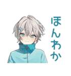 天使界隈くんの秋★ポップ男子（個別スタンプ：31）