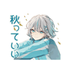 天使界隈くんの秋★ポップ男子（個別スタンプ：35）