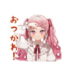 ラブリーな女の子の秋日和♡（個別スタンプ：20）
